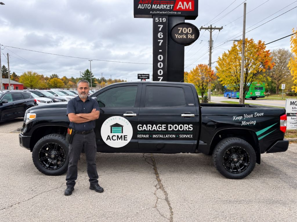 Acme Garage Doors Rapid Response Service Truck